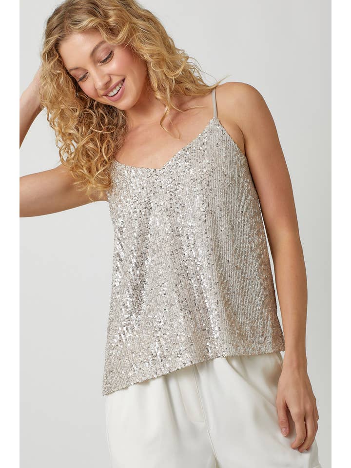 Mystree - Wholesale Camisole - Women's - 60292 Adjustable Sequin Cami7