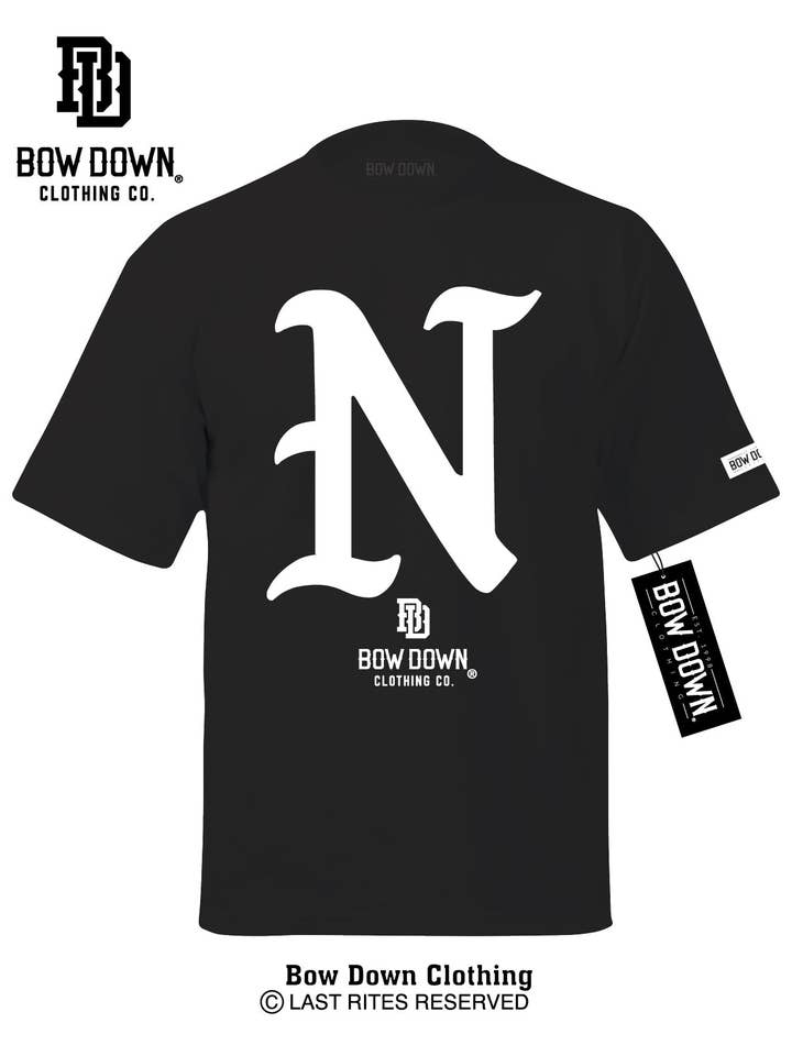 Gürtelschnalle Serie „N“ für den Großhandel von Bow Down Clothing