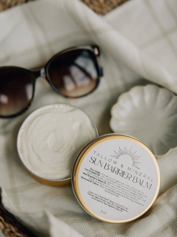 Tallow & Mineral Sun Balm for wholesale by Roost Naturals
