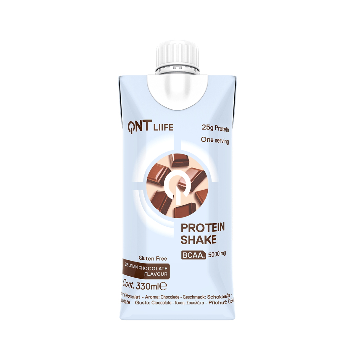 Gudis – Engroshandel Protein-/superfoodpulver – Chokoladeprotein-shake 330 ml0