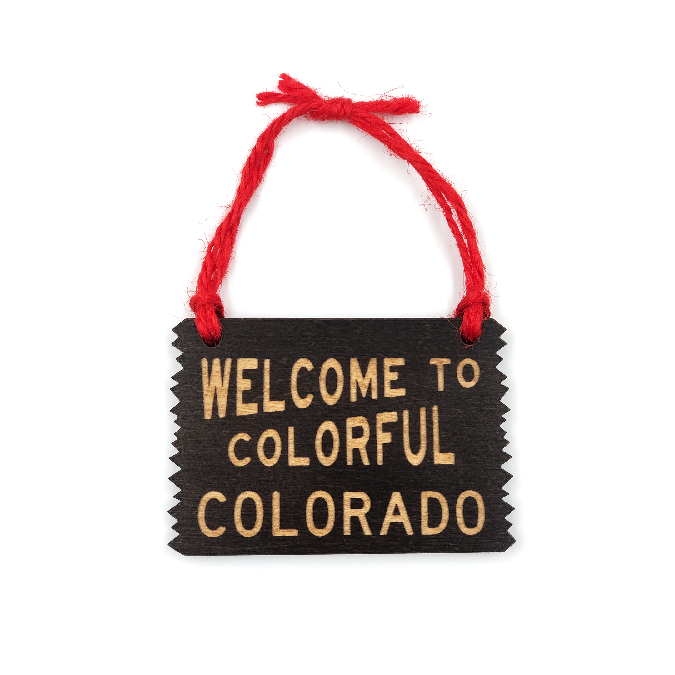 So Very Lovely - Wholesale Sign - Welcome To Colorful Colorado, 4" Mini Sign1