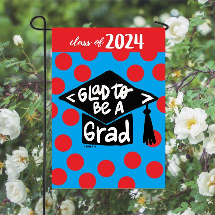 Baxter & Me - Wholesale Flag - Graduation School Colors Garden Flag7