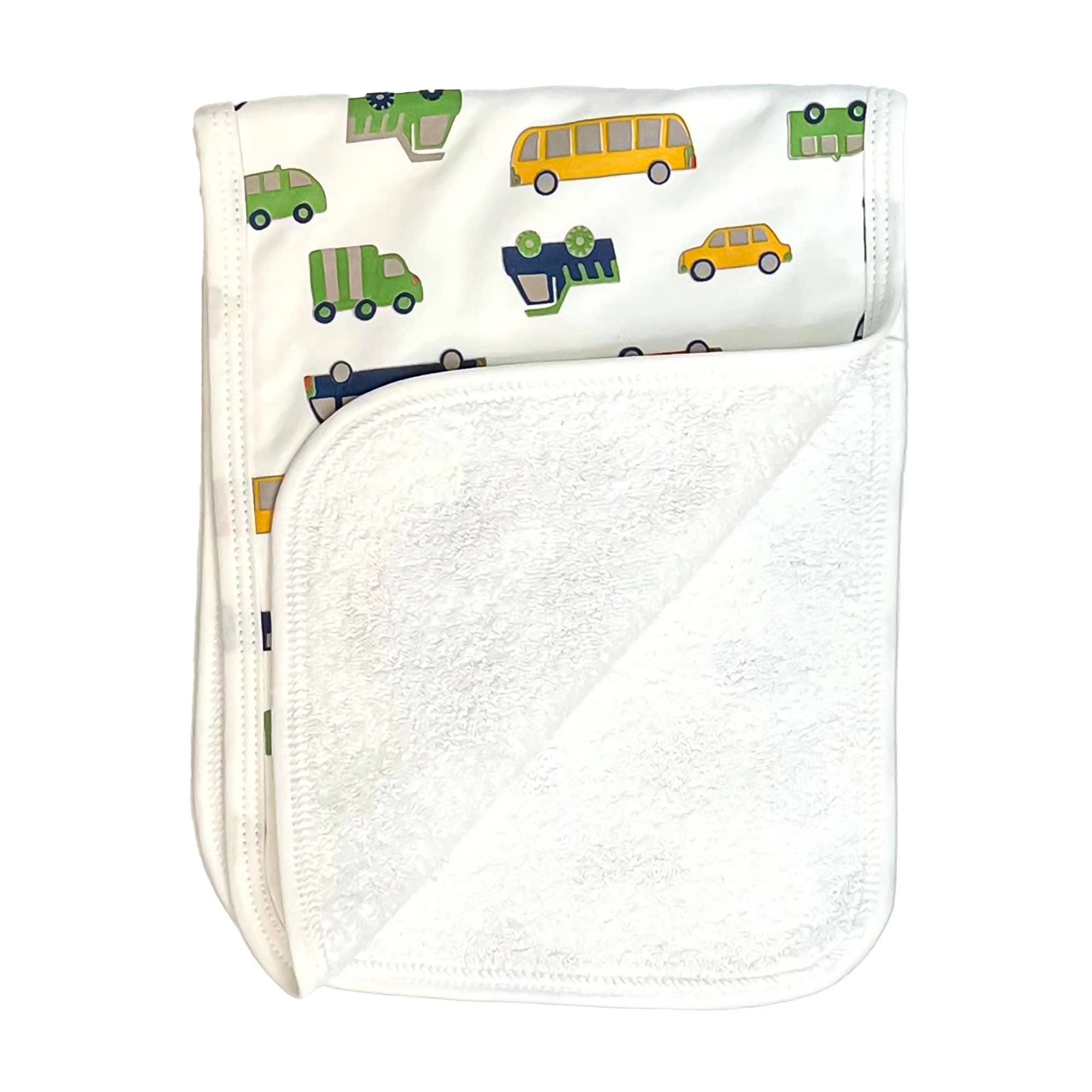 MARCELA – wholesale Burp cloth – Baby – Burp Cloth Pima Cotton - Automobiles Print6