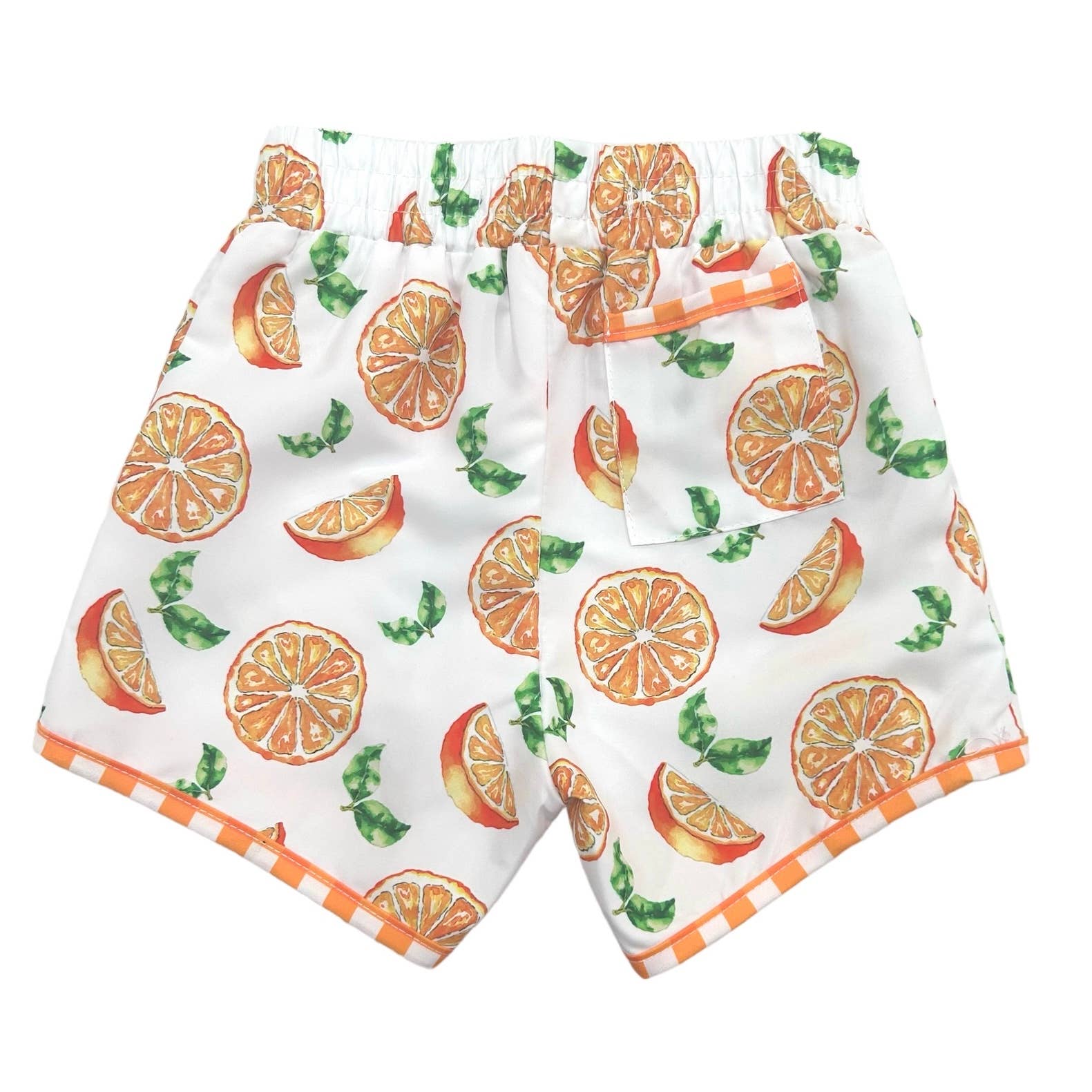Sugar Bee Clothing - Wholesale Swim Shorts - Kids - Boys Summer Swim Shorts - Oranges4