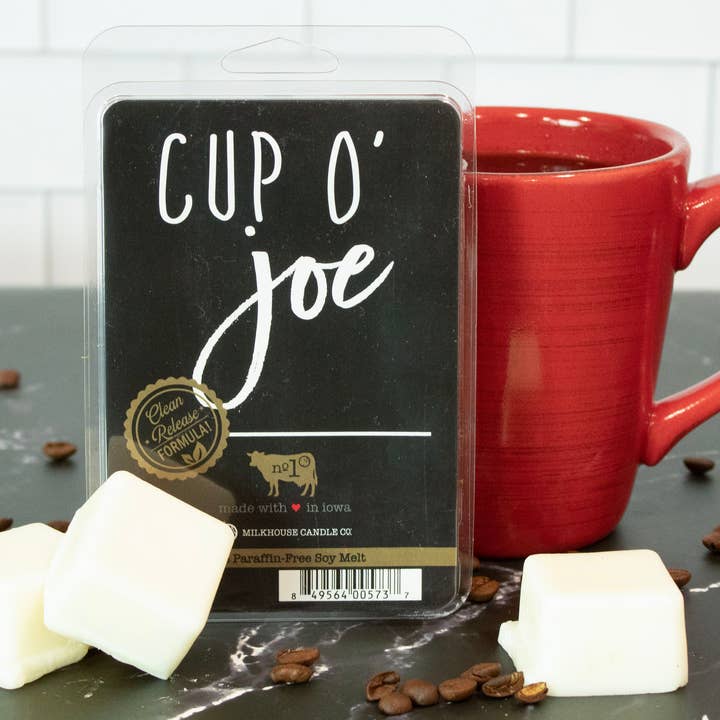 Milkhouse Candle Company - Wholesale Wax Melt - 5.5 oz Wax Melts: Cup O'Joe