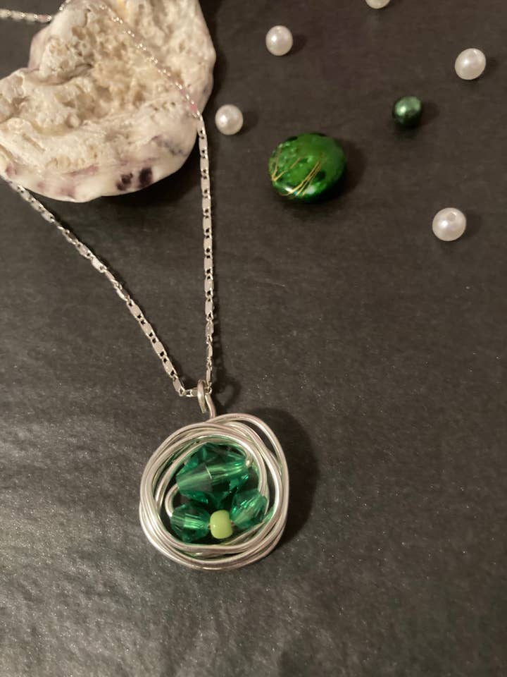 Grön Månens Halsband för wholesale av Zalery