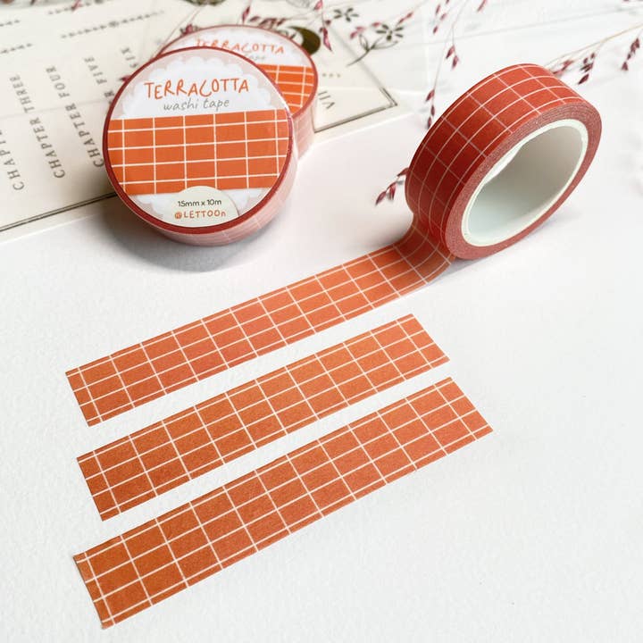 Washi Tape - Terracotta for wholesale by Lettoon
