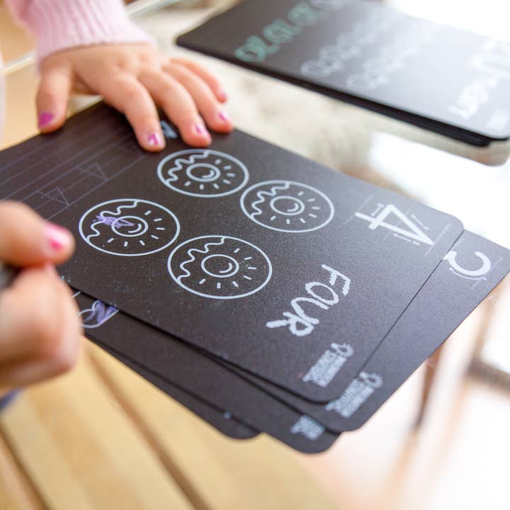 Imagination Starters - Venta al por mayor Tarjetas de aprendizaje - Niños y bebés - Juego de Tarjetas Reutilizables para Colorear Números Tarjetas de Aprendizaje1