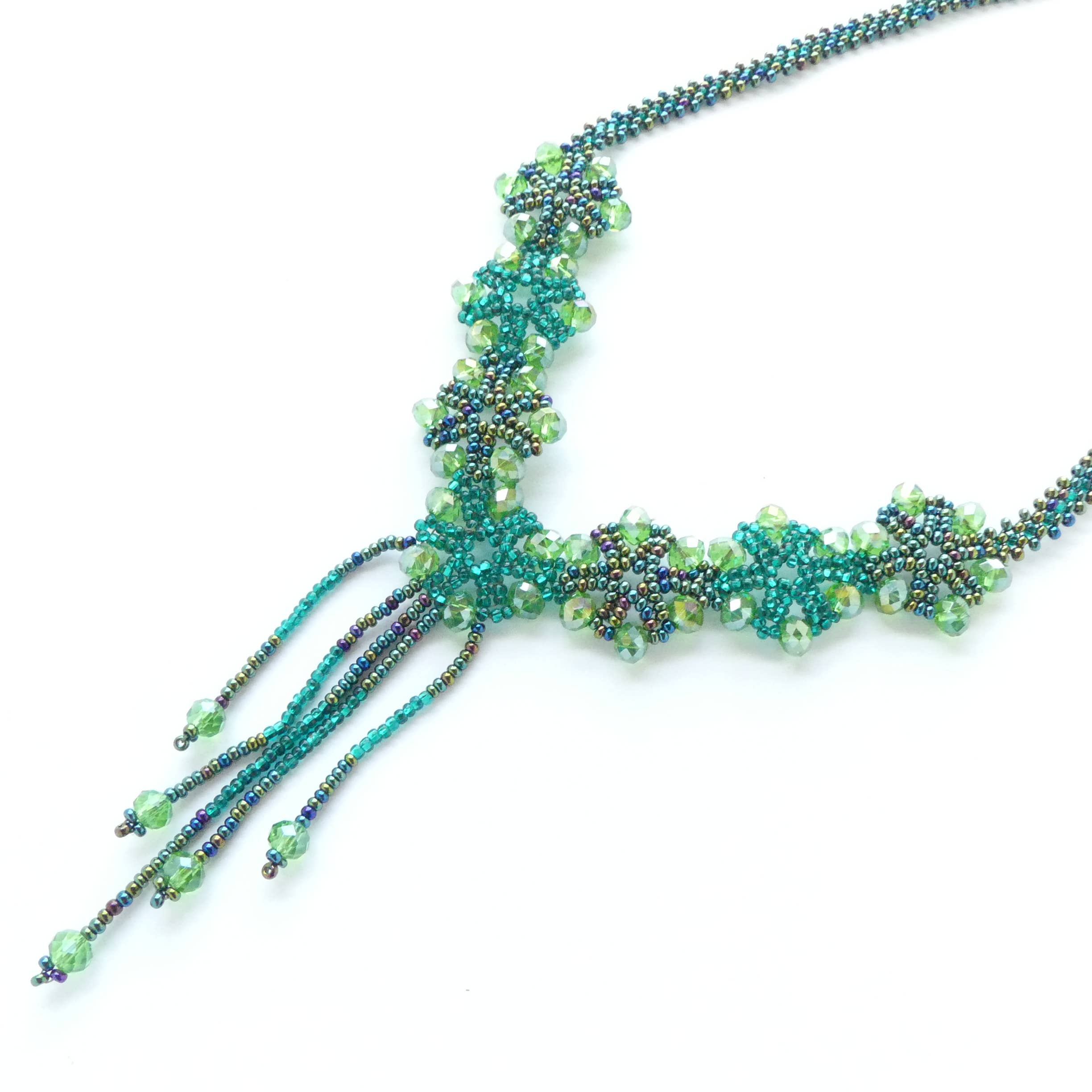 DIAMANTI DESIGNS - Wholesale Beaded/Pearl Necklace - Snowflake Necklace - Assorted Colors7