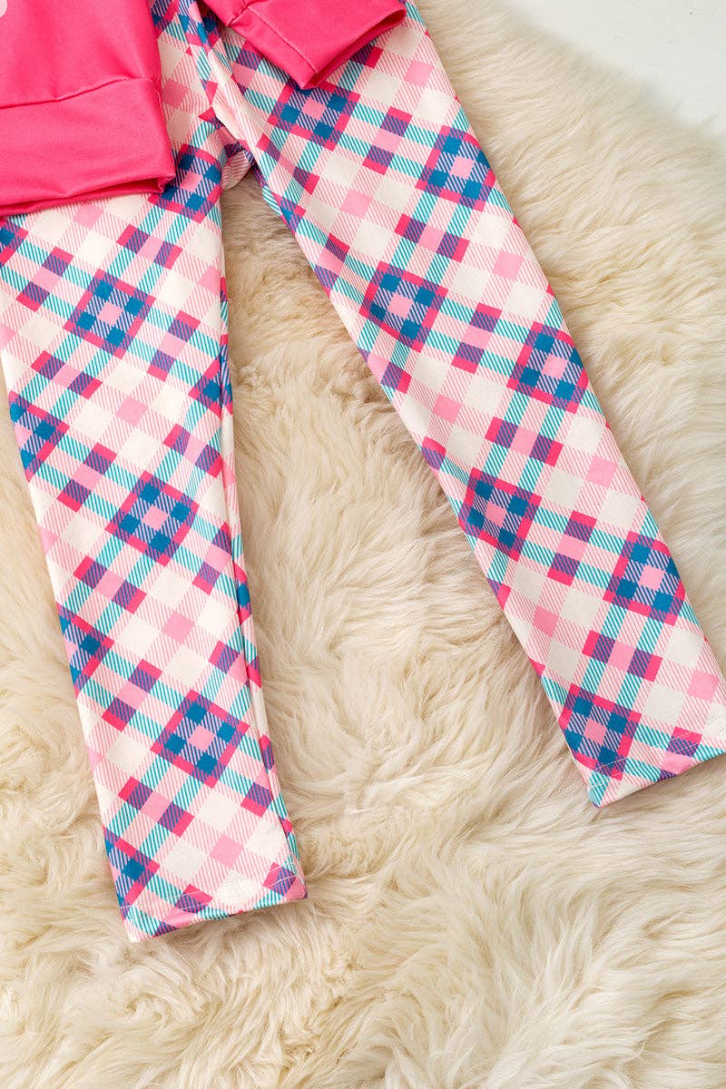 Kids Charm Online - Wholesale Top & Leggings Set - Kids - Merry Merry Merry Christmas girls sweatshirt and leggings. OFG53424 JEAN3