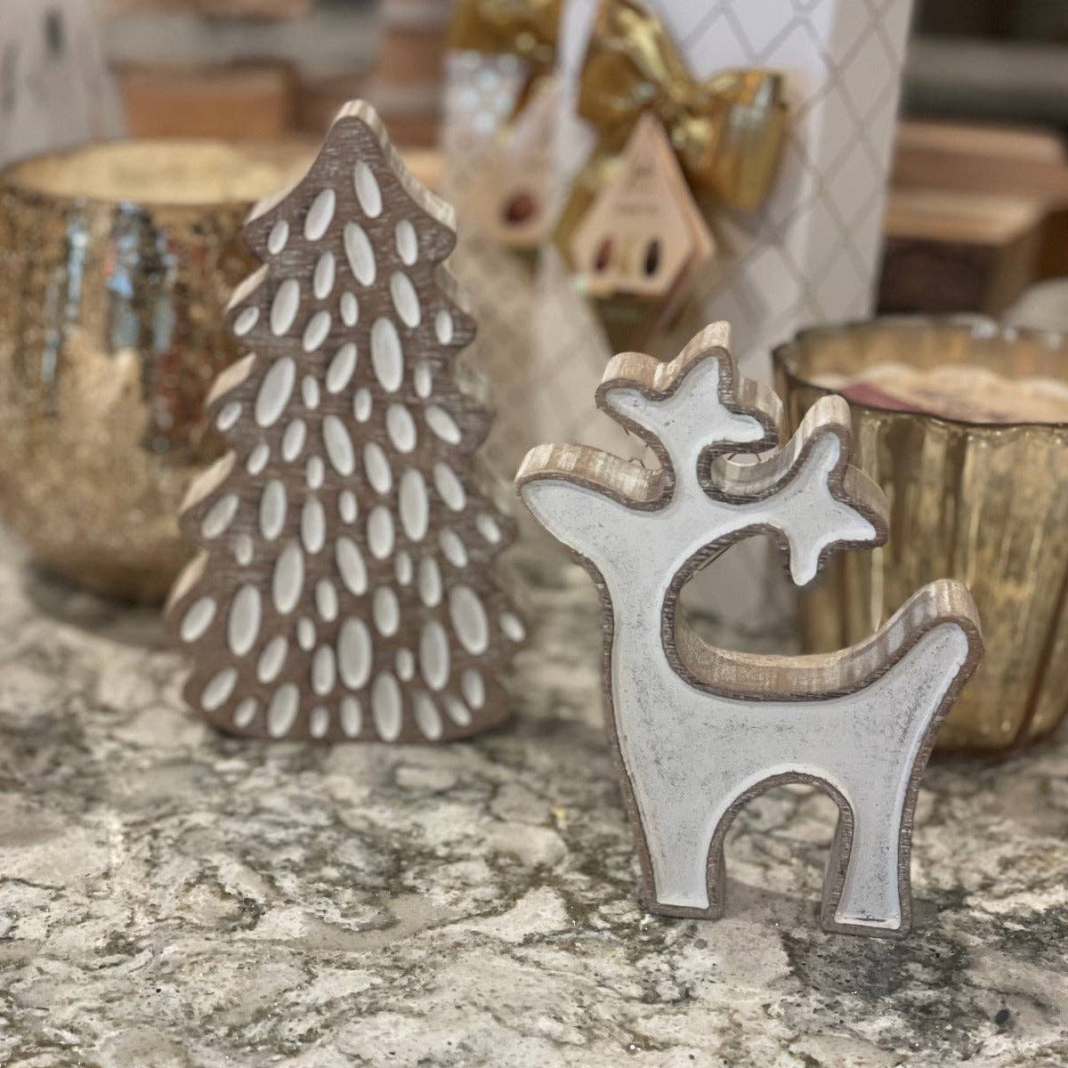 Collins Painting & Design - Wholesale Christmas Decoration - FR-3649 - Carved Christmas Tree1