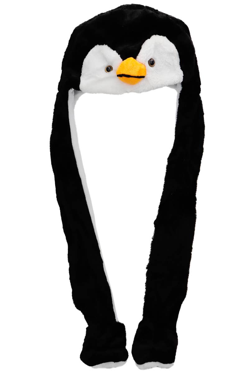 ASSORTED Animal Pals Fuzzy Plush Hat With Long Ear Flaps for wholesale on Faire23