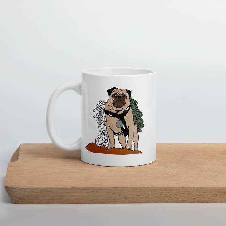 Club No-Kill 2027 Coffee Mugs - Wholesale Coffee Mug - Vinny the Pug Coffee Mugs 4