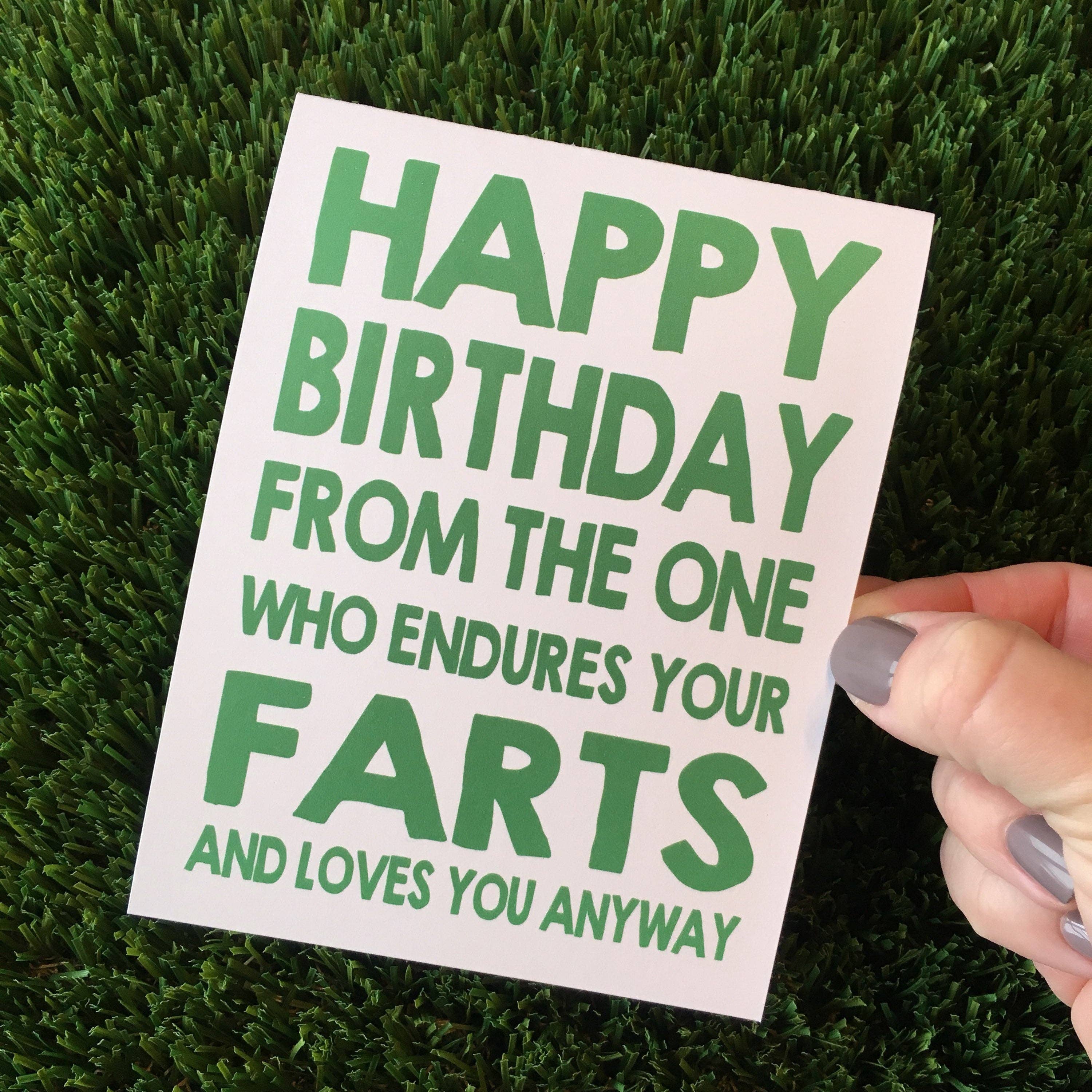 Personal Paper Hugs - Wholesale Birthday Card - Funny Birthday Card for Guy - Funny Birthday Card for Husband - Funny Birthday Card for Boyfriend - Fart Card - Funny Birthday Card for Him3