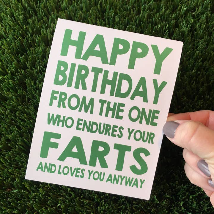 Personal Paper Hugs - Wholesale Birthday Card - Funny Birthday Card for Guy - Funny Birthday Card for Husband - Funny Birthday Card for Boyfriend - Fart Card - Funny Birthday Card for Him3