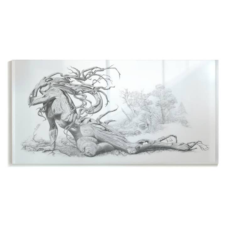 'The Fallen' akryl print for engroshandel hos Fiona Francois Art