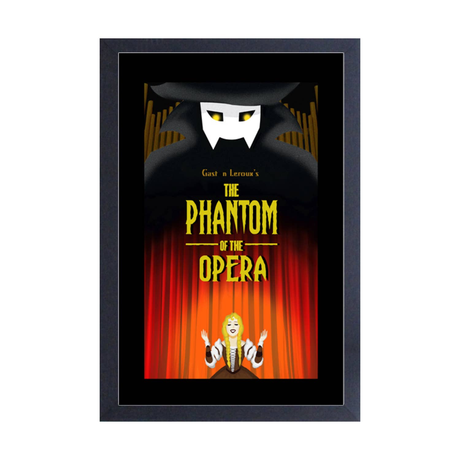 Pyramid America - Wholesale Art Print - Barron - Phanton Of The Opera Framed Print0