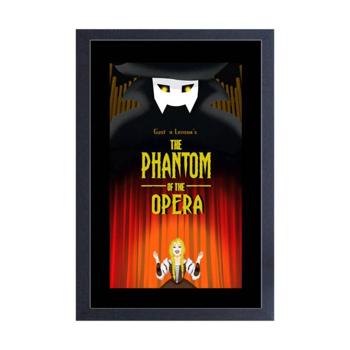 Pyramid America - Wholesale Art Print - Barron - Phanton Of The Opera Framed Print