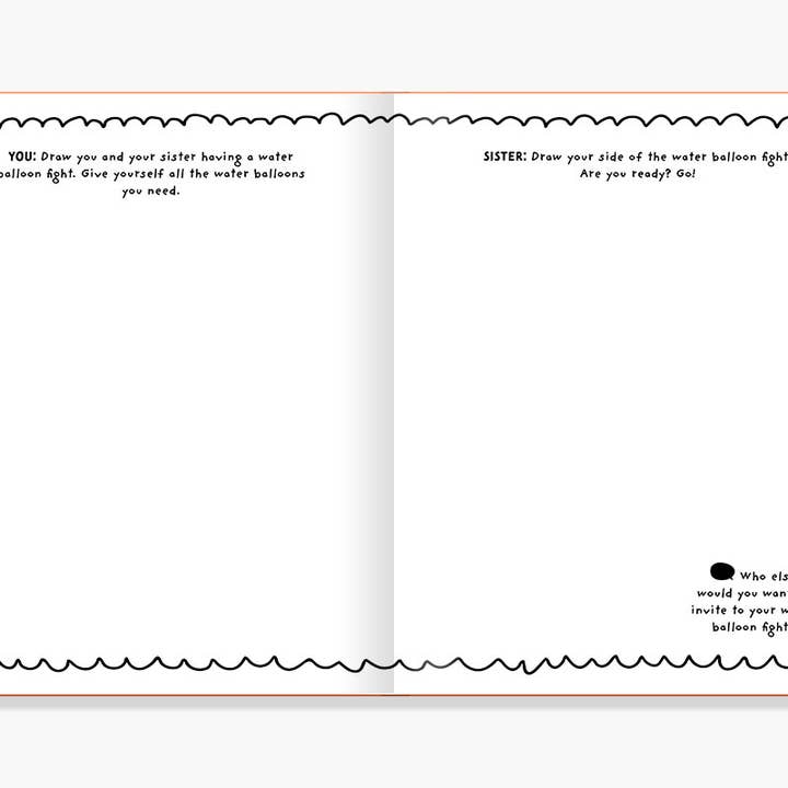 Bushel & Peck Books – Großhandel Malbuch – Kind & Baby – Zeichne mit Schwester! (Doodle-Malbuch für Kinder)1