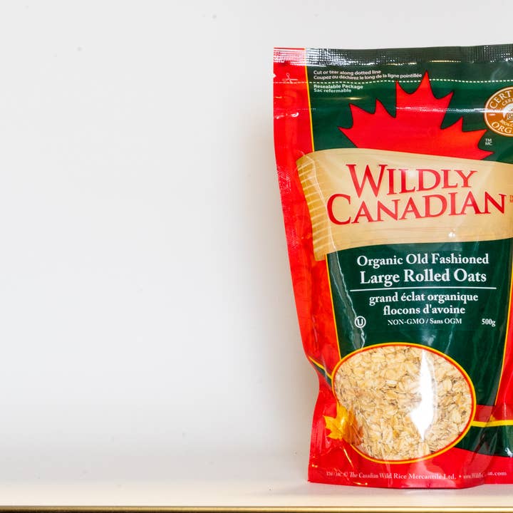 Wildly Canadian - Vente Avoine - Grandes flottantes d'avoine bio à l'ancienne sans OGM