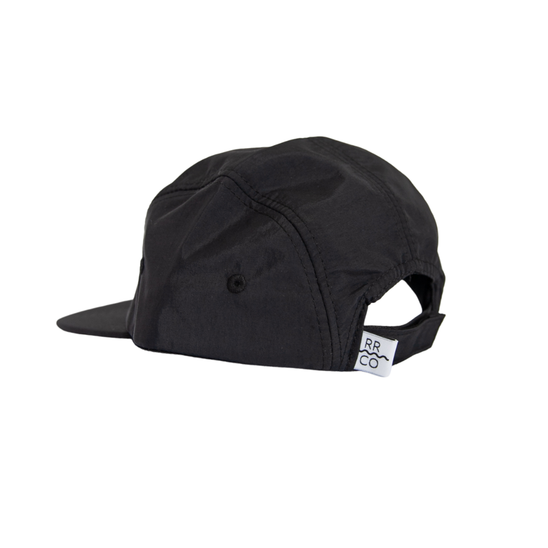 RAD RIVER CO. - Wholesale Baseball Cap - Kids - Waterproof Five-Panel Hat in Coal2
