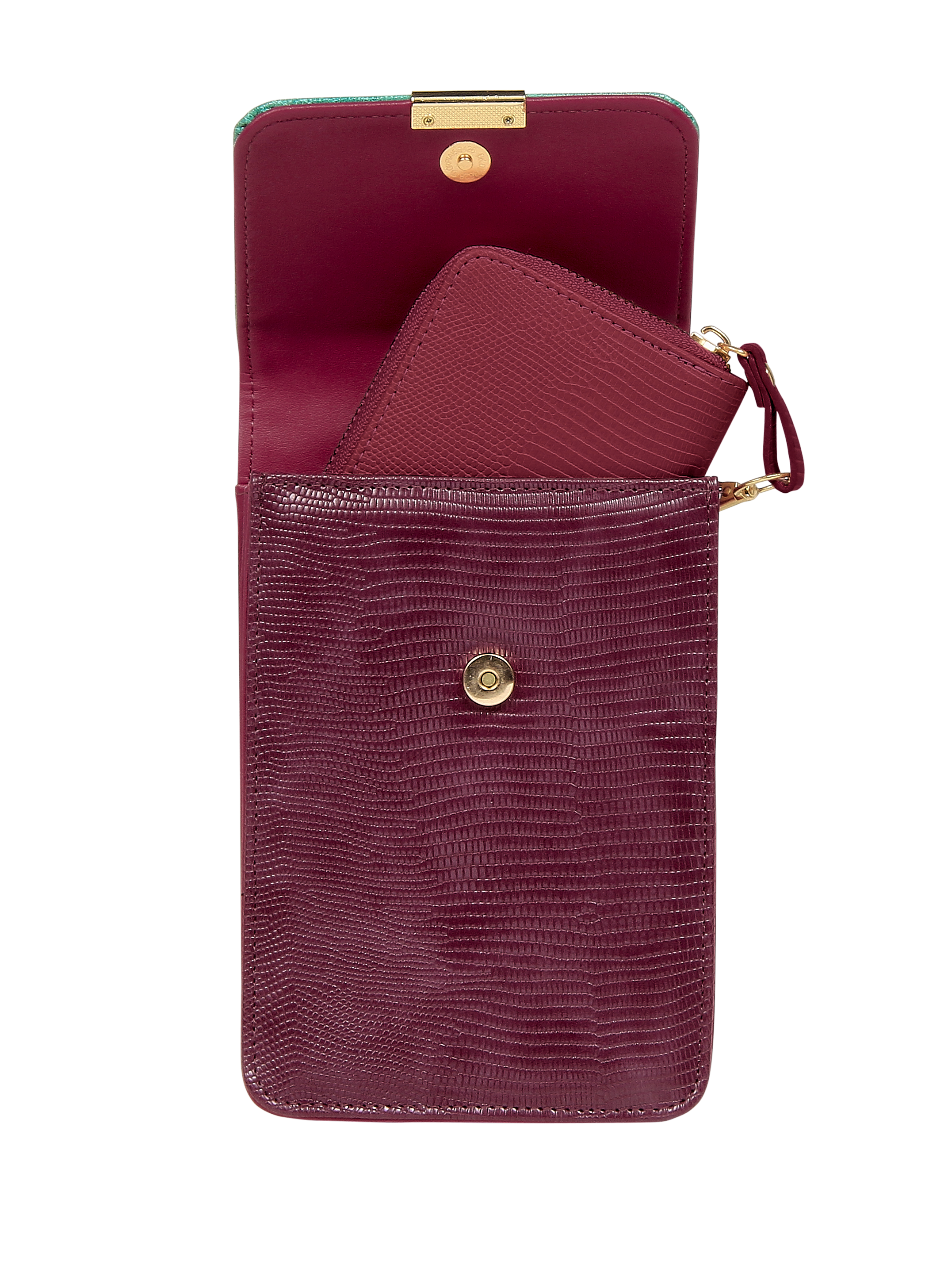 Kaleidoscope Accessories - Wholesale Crossbody Bag - Women's - Crossbody Twotone Armadillo Print Bag, 4 Assorted5