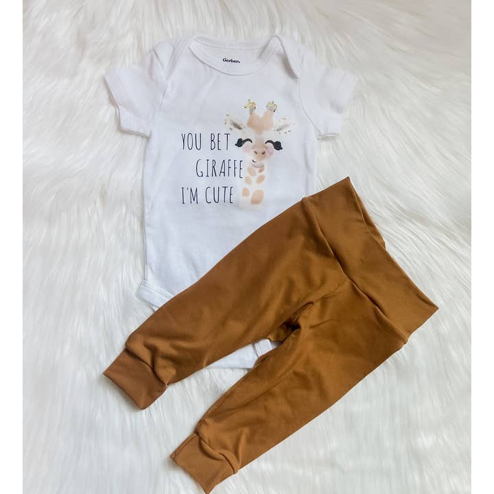 Giraff Bodysuit och legging Set för wholesale av Petite Star Rising