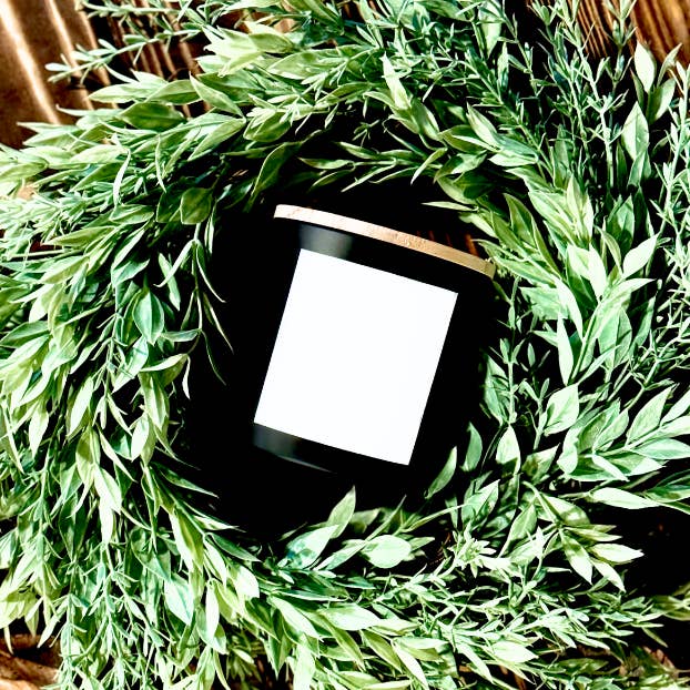 Ember Water - Wholesale Jar/filled candle - White label 16 oz 100% Soy Wax Candle Add-On2