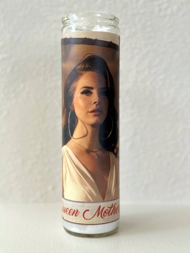 Lana Del Rey ~ Queen Mother ~ Ambiance Candle for wholesale by Fan Faithful