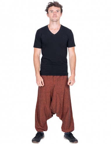 Brown Harem Pants for wholesale on Faire