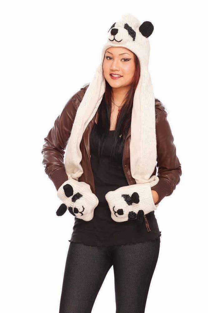 Rising International Inc - Vente Bonnet – femme - Bonnet Ours pour Femmes Népalaises RI1063L