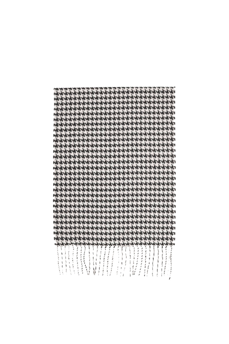 David And Young - Wholesale Scarf - Unisex - Softer than Cashmere HOUNDSTOOTH Vegan CashmereTouch Scarves0