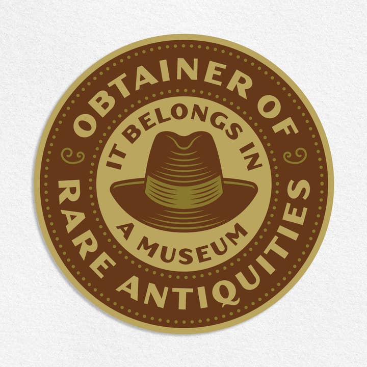 MacGuffin Goods - Wholesale Sticker - Obtainer of Rare Antiquities Sticker0