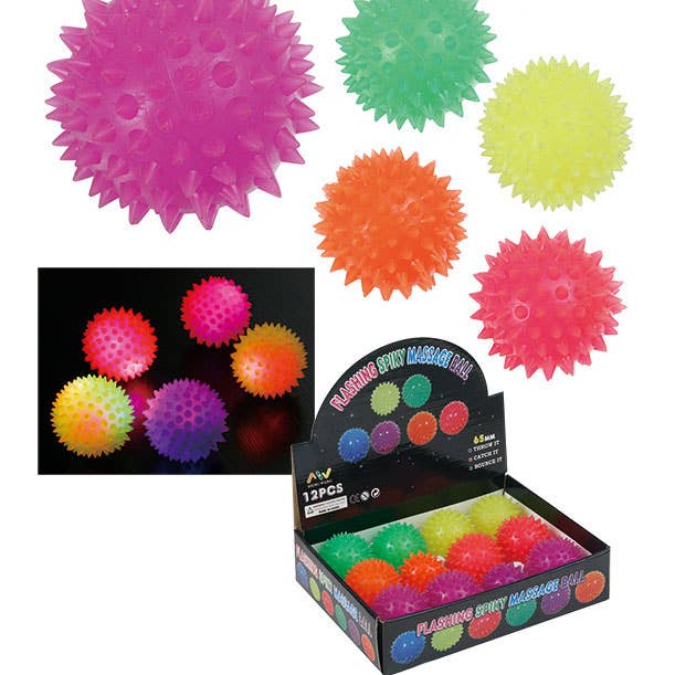 Puka Creations - Wholesale Classic toy – Kids - Flashing Spiky Massage Ball0