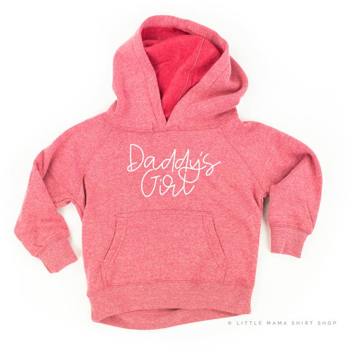 Daddy's Girl - Cursive - Child Hoodie for wholesale by Little Mama Shirt Shop