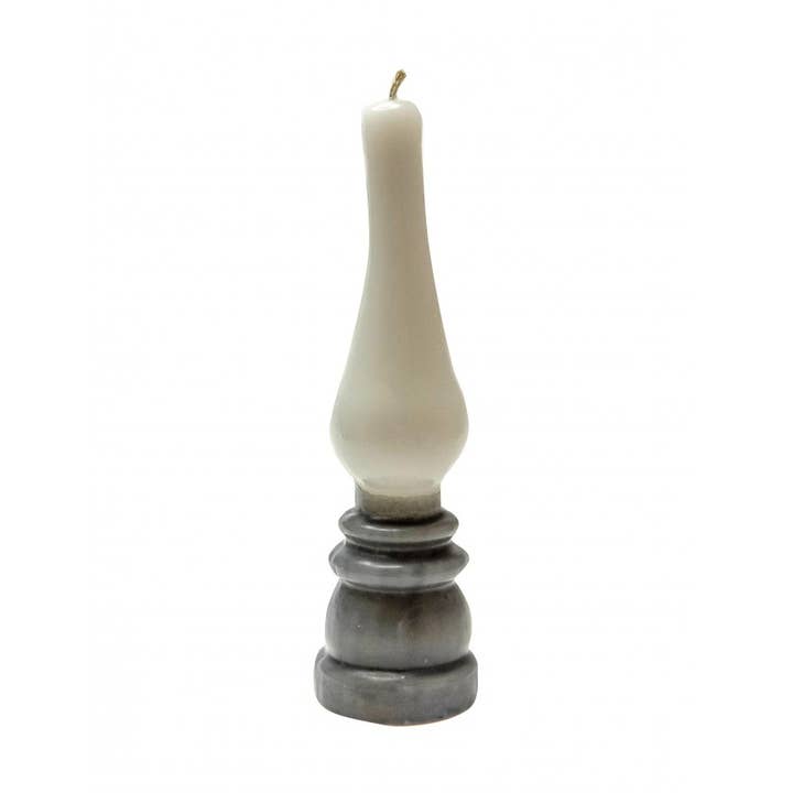 Havdalah candle gray candlestick for wholesale by AULICA