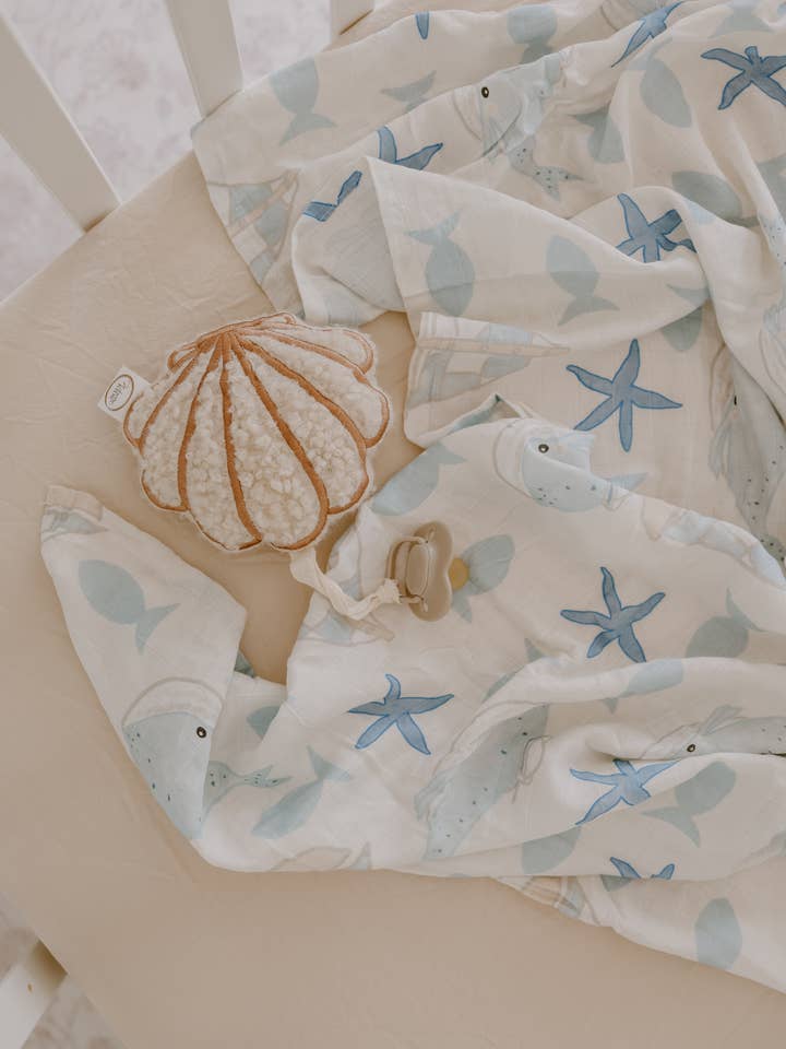 the name nest - Wholesale Swaddle – Baby - By The Sea - baby swaddle wrap2