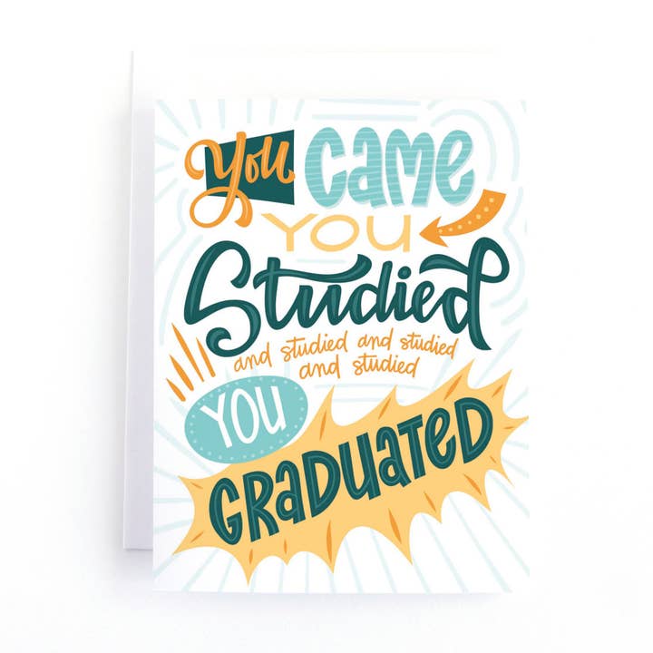 Je bent afgestudeerd: Funny New Grad Card voor wholesale door Pedaller Designs