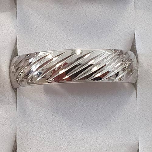 stainless steel ring, silver for wholesale by EHAWA