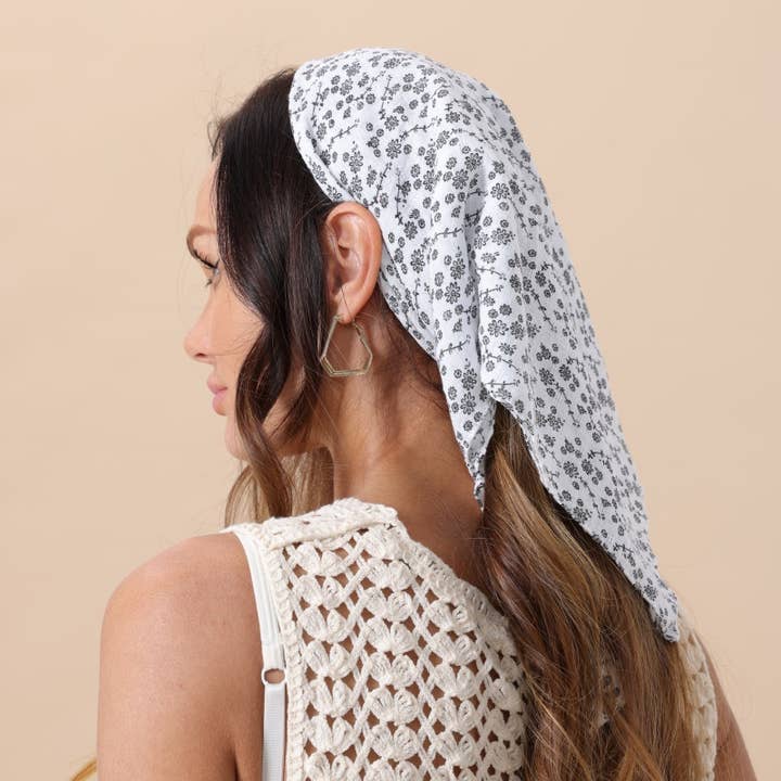 Leto Accessories - Wholesale Scarf β Women's - Boho Printed Neck Scarf β Lightweight & Breathable8