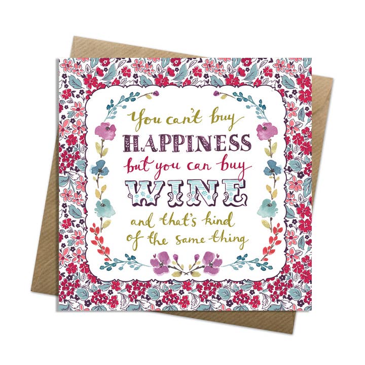 It's a Wine Thing Card for wholesale by Ashley Thomas