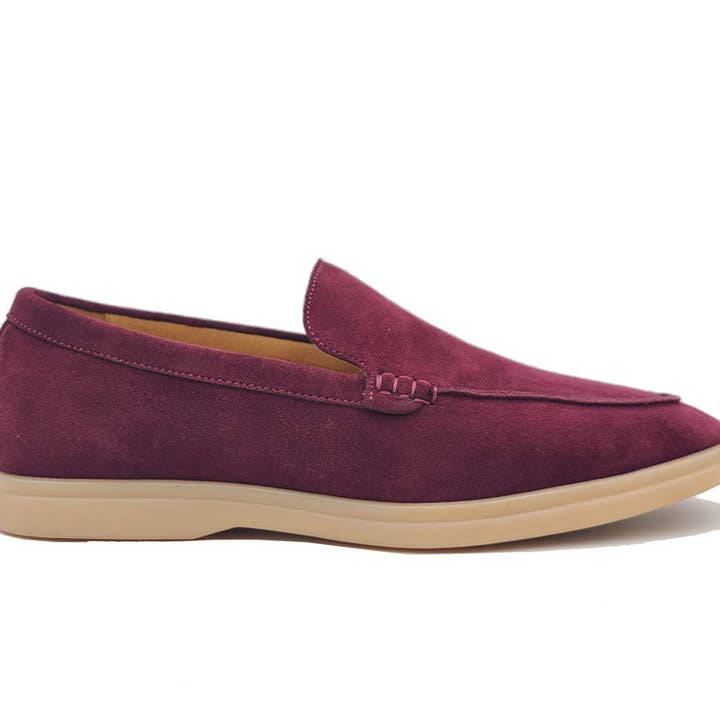 Supple Suede Loafer for wholesale by Carrucci Shoes