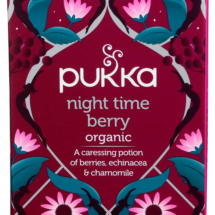 PUKKA HERBS TEA HERBAL NIGHT TIME BERRY OR - Case of 4 and other Purchase Wholesale herbs and teas. Free Returns & Net 60 Terms on Faire trending on Faire.