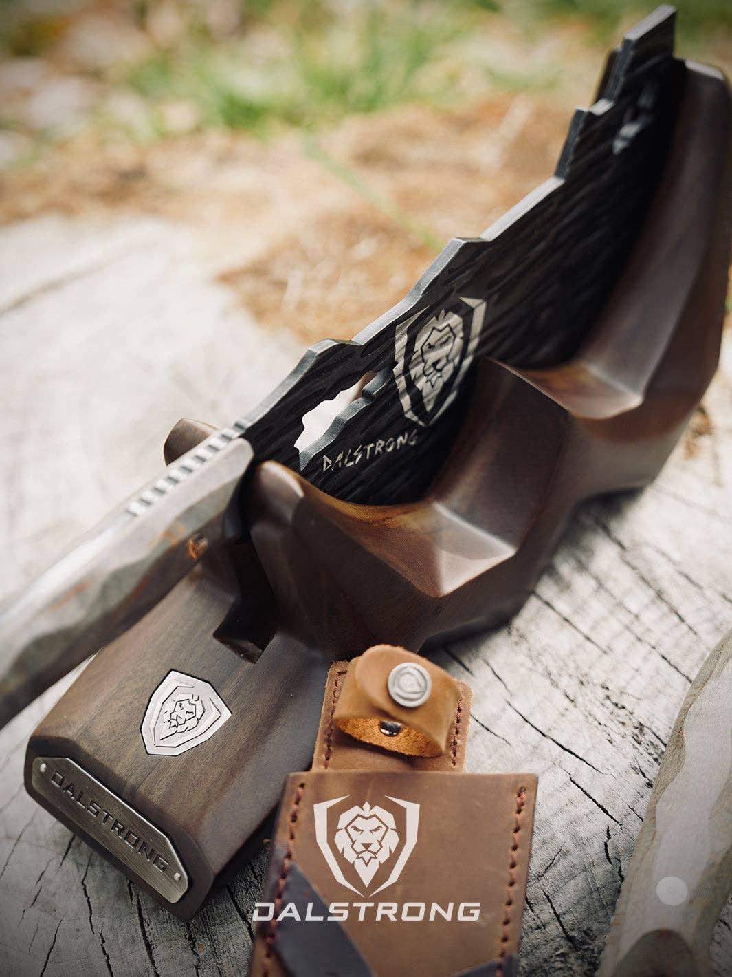 Dalstrong - Wholesale Kitchen/Utility Knife - Obliterator Cleaver Knife | Acacia Wood Stand | The Barbarian Series™ | Dalstrong ©12