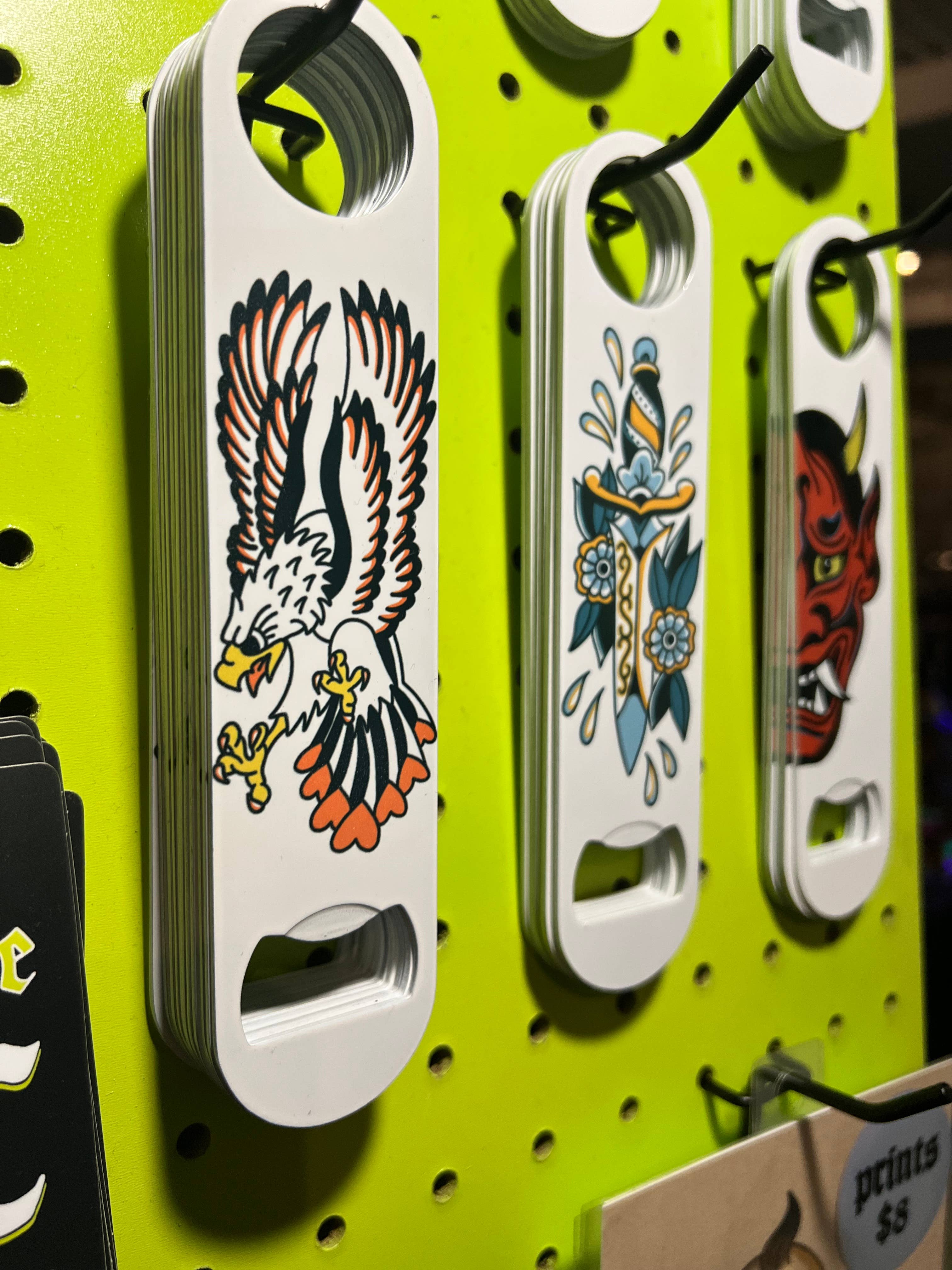 Seventh Eclectic - Vendita all'ingrosso Apribottiglie - Apribottiglie tradizionali per tatuaggi15