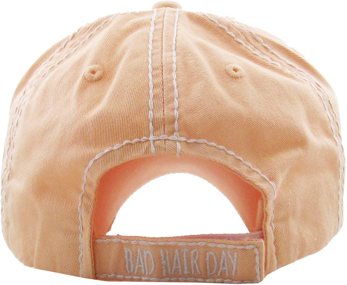 KBETHOS - Vendita all'ingrosso Cappellino da baseball - Donna - Berretto a sfera vintage lavato Bad Hair Day35