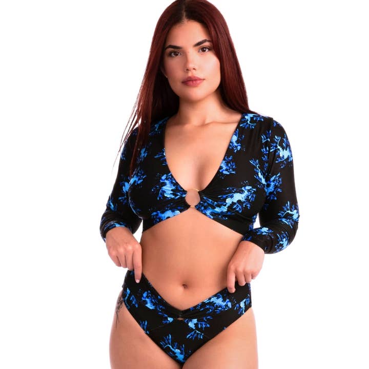 Parte de baixo de biquíni feminino Abigail por atacado de Sweet Penelope