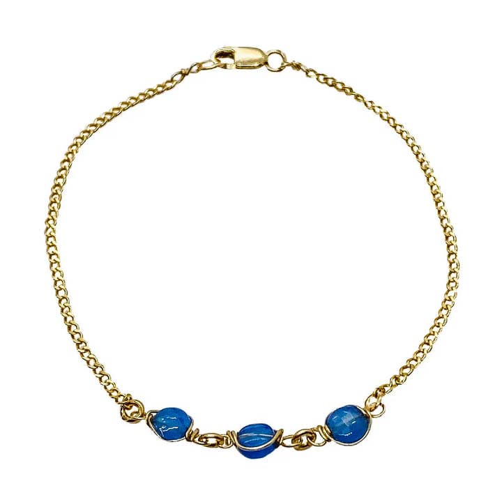 Bracelet Trois Fois Un Charme Vénitien pour la vente par Dana Blair Designs