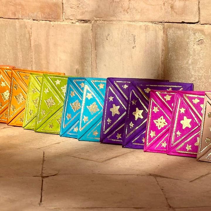 SOUK in the CITY - Wholesale Coin Purse - Women's - SQUARE Leather Folding Purse