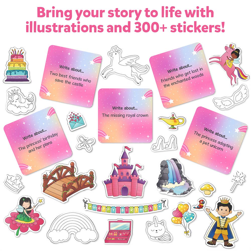 Skillmatics - Wholesale Art Set - Kids & Baby - Skillmatics My Storybook Art Kit - Unicorns & Princesses2